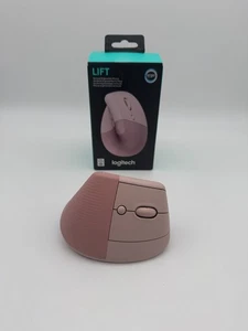 Logitech Lift Funkmaus Rosa – ohne USB-Dongle, nur Bluetooth - Bild 1 von 3