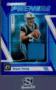 2023 Donruss Optic #RP-BY Bryce Young Rookie Phenom Blue Hyper - Foto 1 di 2