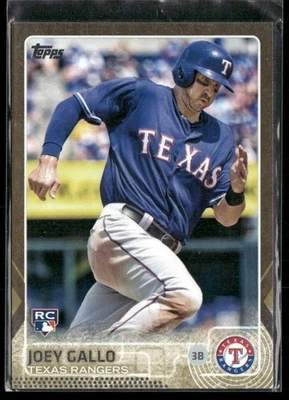 Joey Gallo Rookie #/2015 SN,RC 2015 Topps Update Texas Rangers - Image 1 of 2