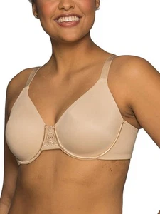 Vanity Fair Women's Beauty Back Smoothing Minimizer 44DDD, Damask Neutral  - Picture 1 of 5