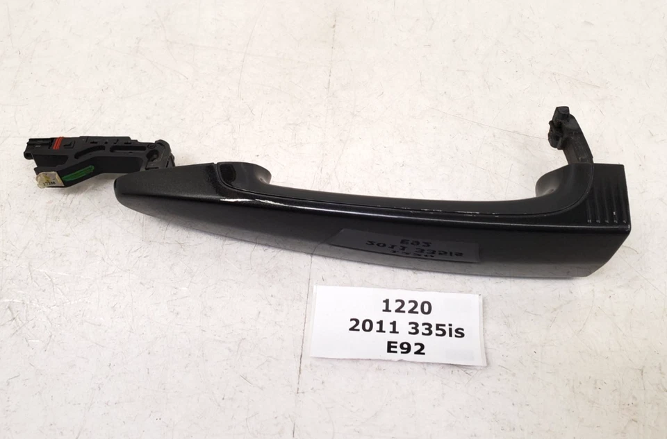 ✅ 06-13 OEM BMW E90 E92 335 M3 COMFORT ACCESS Front Driver Door Handle Black 475 - Image 1 of 4