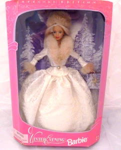 1998 Winter Evening blonde Barbie Puppe Special Edition - MIB NRFB!! - Bild 1 von 4