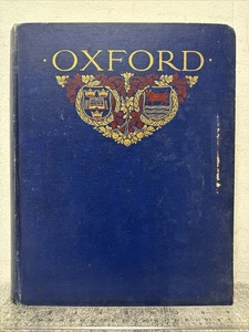 Oxford & It's Story by Cecil Headlam Vintage 1904 Illustrated Lithograph HC Book - Imagen 1 de 9