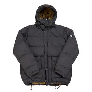 North Face Sierra Down Jacket Grey Size Extra Large XL Mens 550 Puffer Coat - Picture 1 of 6