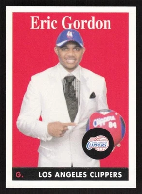 2008 TOPPS ERIC GORDON 202 MINT 1958-59 VARIATIONS RC LOS ANGELES CLIPPERS - Image 1 of 2