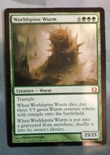 Worldspine Wurm [Return To Ravnica] Moderately-Played