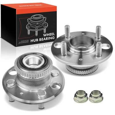 2x Conjunto de cojinete de cubo de rueda lateral trasero para Honda Civic del Sol Acura Integra Foto 1 de 4