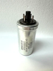 NEW SPRAGUE PLUG IN CAPACITOR 150 UF 250 V Dc. P/N CE56C151M - Picture 1 of 9