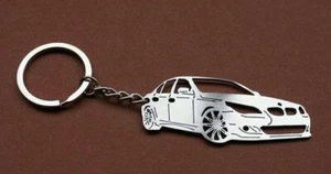 Portachiavi BMW E60 Portachiavi Alta Qualità Acciaio Inox 1,5mm - Foto 1 di 1