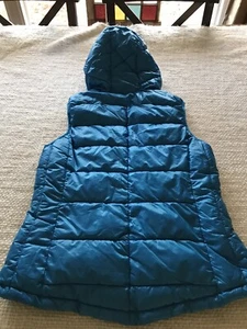 womens Tangerine insulated turquoise vest sz S - Picture 1 of 7