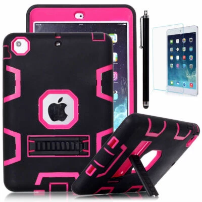 Funda para Apple iPad Mini 5/4/3/2/1 (7,9 pulgadas) resistente con soporte a prueba de golpes cubierta Foto 1 de 4