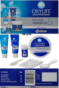 DABUR OXYLIFE CREAM BLEACH FOR SKIN LIGHTENING AMMONIA FREE OXY BLEACH 126 gms - Picture 1 of 6