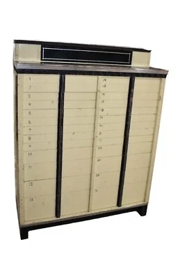Antique Art Deco Medical Dental Cabinet, American Cabinet Co - Image 1 of 4
