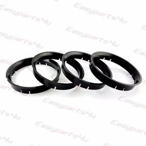 4x Zapfenringe 69,1mm - 63,3mm Umbau Zapfenringe für Alufelgen - Bild 1 von 3