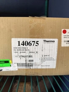 Thermo Nunc Cell-Culture tratado 6 pozos plato abierto estuche 41 piezas 140675 - Imagen 1 de 2