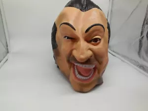 AS3 Vtg 1996 Cesar Vinyl Saturday Night Live John Belushi Samurai Adult Mask - Picture 1 of 5