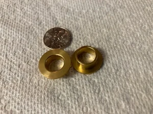 2 Bronze KICKSTAND Bushings Fits: Harley Sportster 89Later 53158-98 - Foto 1 di 2