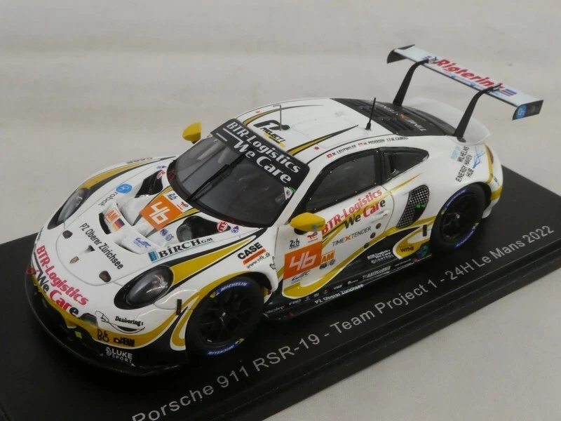 Spark Porsche 911 991 RSR 19 #46 Team Project 1 - 24h Le Mans 2022 1/43 S8648