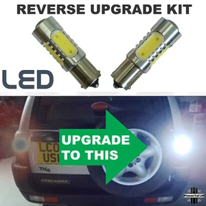 2pz Lampadina LED Reverse Luce Posteriore Kit Aggiornamento per Land Rover Freelander 1 Lampada LR1 - Foto 1 di 6