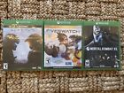 Xbox 1 combat game lot. Halo 5, Mortal Kombat XL, Overwatch Game Of The Year.