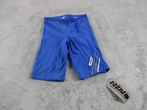 Vintage HIND Performance Shorts BLUE Adult SMALL Animal Short Aerobics 80s NWT - Picture 1 of 18