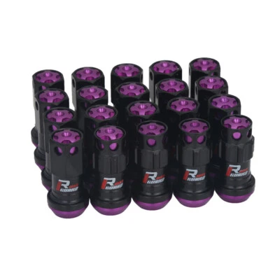 M12X1.25mm New Max Guard Racing Composite Wheel Nut Close End Heavy Lug Nuts PE - Image 1 of 4