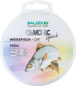 Balzer Camtec Speci pez blanco | Cuerda monofile 500 m pesca 0,18 - 0,22 mm - Imagen 1 de 4