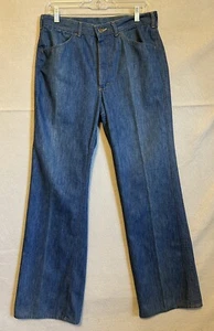 Mens Lee Jeans Separate-Lees 70’s Flare Jeans 30/31” x 32" USA Talon Zipper Vtg - Picture 1 of 23