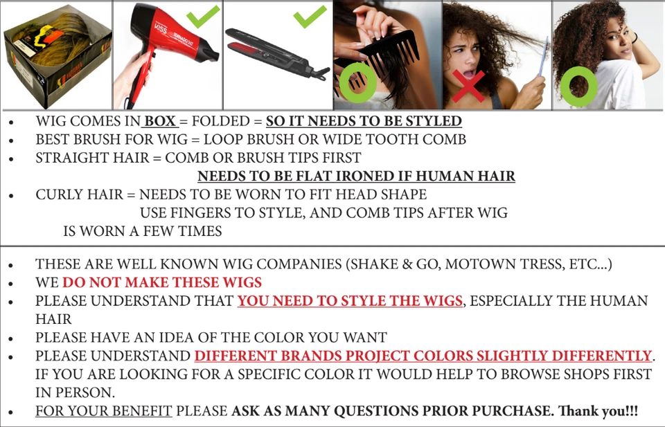 IT'S A WIG 100% HUMAN HAIR YAKY 1820 LONG STRAIGHT WIG WITH CHNA BANGS - Image 1 of 1