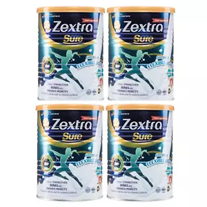 Lattina 4 X 400g Latte Zetra Sicuro Originale per Ginocchio Mal di Schiena Rinforza Osso - Foto 1 di 14