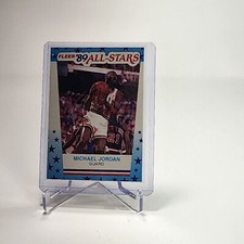 1989 Fleer Michael Jordan All-Star Sticker #3 card 
