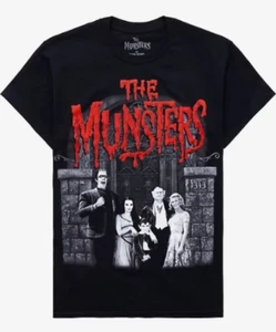 Camiseta Hot Topic The Munsters Family Portrait Para Hombres L Grande Gráfica - LICENCIA - Imagen 1 de 4