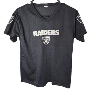 Camiseta de malla juvenil de los Raiders NFL talla pequeña - Imagen 1 de 5