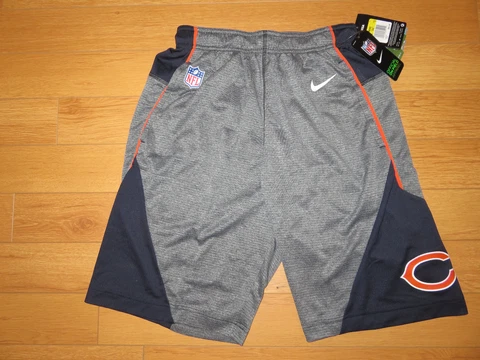 NWT Men's Nike Dri-Fit CHICAGO BEARS Shorts (Retail $55.00) Cover