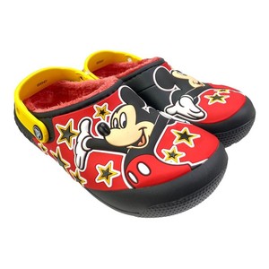 black mickey crocs