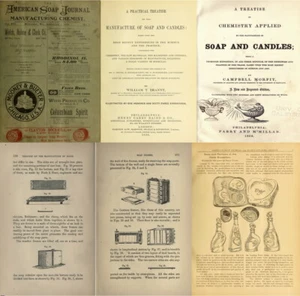 85 Old Books on Candle & Soap Making Oils Waxes Fragrance Molds Wicks on DVD - Imagen 1 de 12