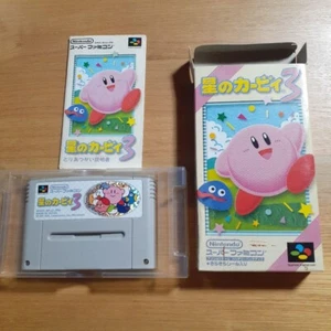 Kirby's Dream Land 3 SuperFamicom SNES SHVC-AJJJ 1998 NTSC-J Japan Nintendo USE - Picture 1 of 14