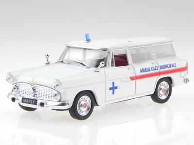 Simca Marly Ambulance modellino 7495010 Atlas 1:43 - Immagine 1 di 4