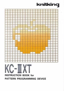 Brother Knitking PPD110 /KCIII XT INSTRUCTION MANUAL *NEW* Mfg Original - Picture 1 of 2