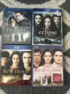 4 Twilight BLU-RAY’s - Picture 1 of 5