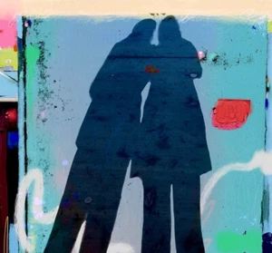 Giclee ART PRINT 12x12 From Original PAINTING by SHAWN MARIE HARDY Silhouettes - Picture 1 of 10