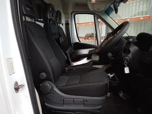 FIAT DUCATO FRONT SEAT LH FRONT (BENCH SEAT TYPE), BLACK & GREY COLOUR, VAN - Picture 1 of 8