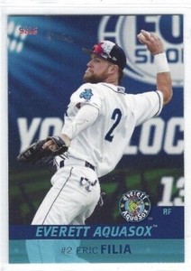 2016 Everett AquaSox (High-A Seattle Mariners) Eric Filia