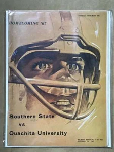 Southern State @ Ouachita University PROGRAMA DE FÚTBOL UNIVERSITARIO - 1967 - EX - Imagen 1 de 1
