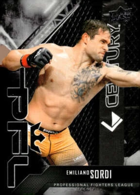 Emiliano Sordi RC 2022 Upper Deck Professional Fighters League #13 ROO ID:131739 - Image 1 of 2