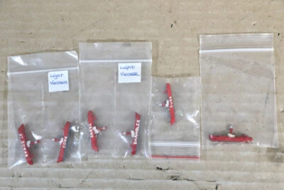 Tri-Ang Minic Naves M736 6X Luz Barco Shambles Varne Corcho St Gowan Hundido NZ - Imagen 1 de 4