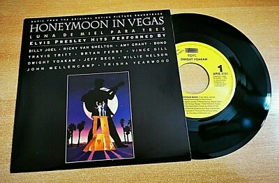 DWIGHT YOAKAM Suspicious minds 7" SPAIN PROMO SINGLE VINYL CADENA 100 VERY RARE - Image 1 of 2