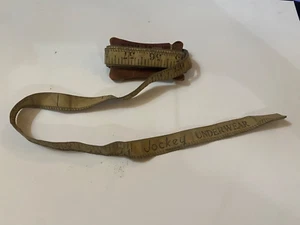 Vintage NASH TAILORS Advertising Cloth Measuring Tape Jockey Underwear -TX35 - Picture 1 of 12