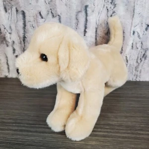 Douglas Spankie Peluche Amarillo Laboratorio Cachorro Perro 1882 10" Plástico Ojos Nariz - Imagen 1 de 9