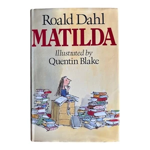 Roald Dahl, Matilda First Edition First Printing Cape 1988. A Fine Copy, Rare. - Imagen 1 de 12
